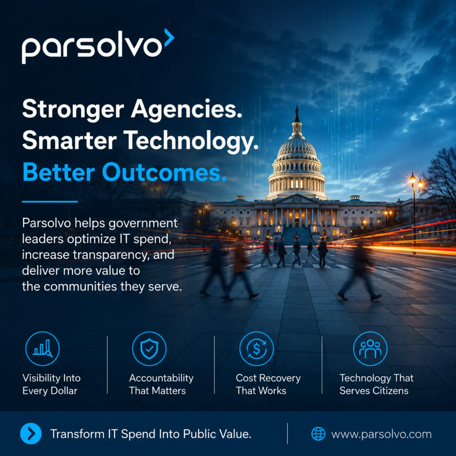 Stronger Agencies. Smarter Technology. Better Outcomes.
